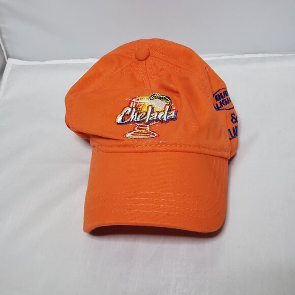 Bud Light Chelada Clamato Orange Slideback Hat — Adjustable NWOT - Picture 2 of 6